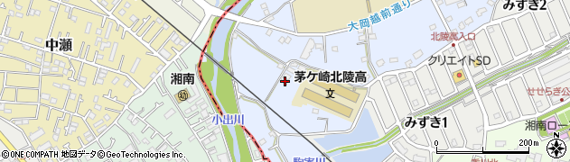 神奈川県茅ヶ崎市下寺尾151周辺の地図
