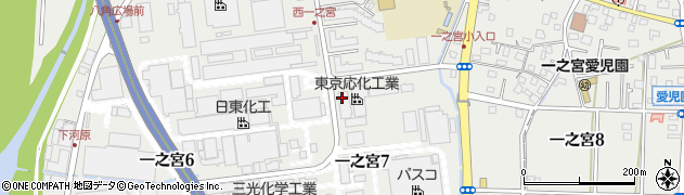 東京応化工業株式会社湘南工場周辺の地図