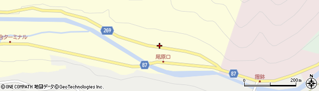 兵庫県養父市出合50周辺の地図