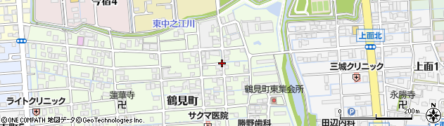 岐阜県大垣市鶴見町周辺の地図