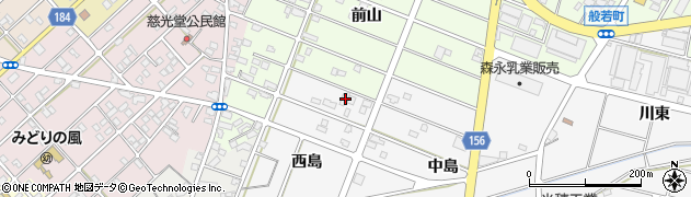 愛知県江南市和田町西島7周辺の地図