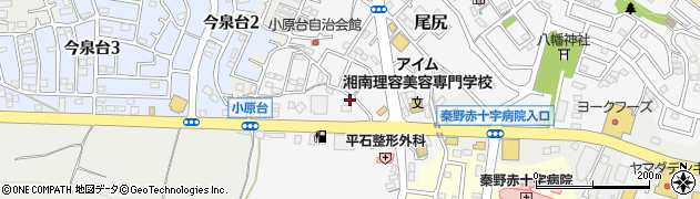 神奈川県秦野市尾尻576周辺の地図