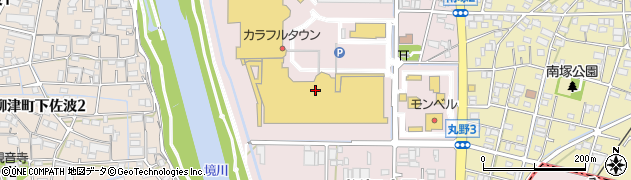 鎌倉パスタ カラフルタウン岐阜店周辺の地図