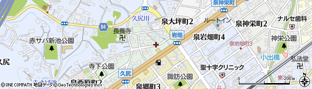 岐阜県土岐市泉寺下町周辺の地図