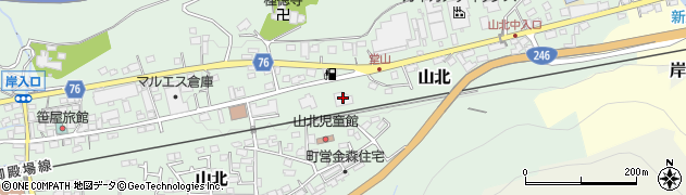ＪＡかながわ西湘山北周辺の地図