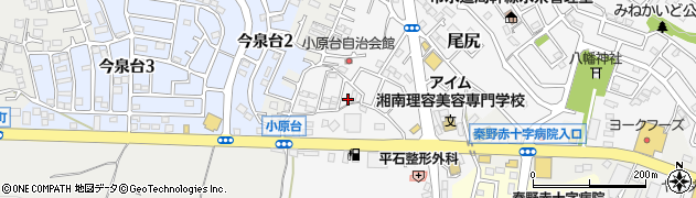 神奈川県秦野市尾尻521-2周辺の地図