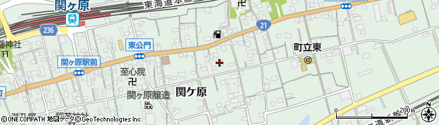 グループホームうららびより関ヶ原周辺の地図