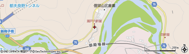 神奈川県足柄上郡山北町都夫良野327周辺の地図