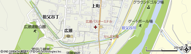 島根県安来市広瀬町広瀬上町1019周辺の地図