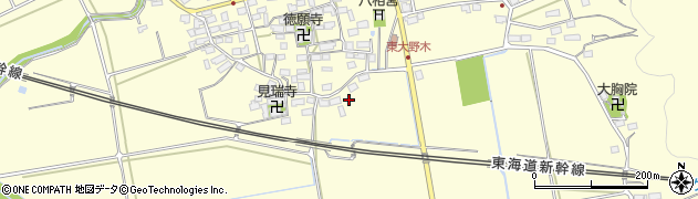 滋賀県米原市大野木1097周辺の地図