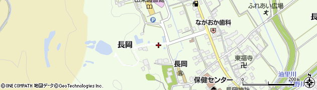 滋賀県米原市長岡周辺の地図