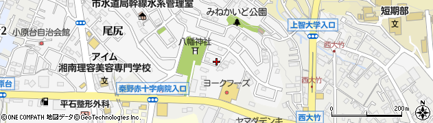 神奈川県秦野市尾尻410-136周辺の地図