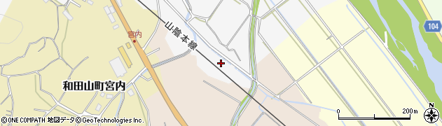 兵庫県朝来市和田山町高田427周辺の地図