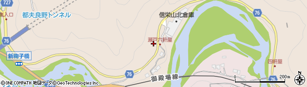 神奈川県足柄上郡山北町都夫良野193周辺の地図