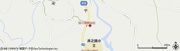 静岡県富士宮市猪之頭466周辺の地図