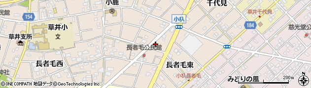 愛知県江南市小杁町（長者毛東）周辺の地図