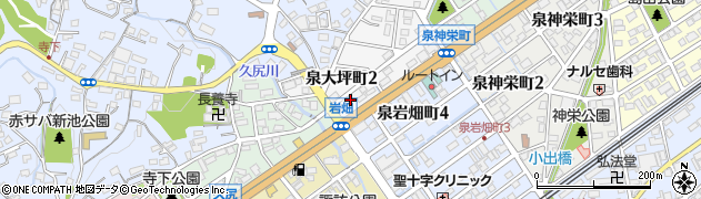 心斎橋 土岐周辺の地図