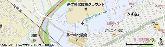 神奈川県茅ヶ崎市下寺尾423周辺の地図