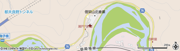 神奈川県足柄上郡山北町都夫良野191周辺の地図