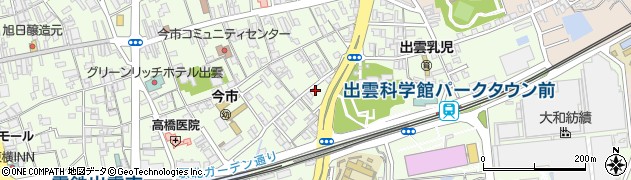 島根県出雲市今市町1193周辺の地図