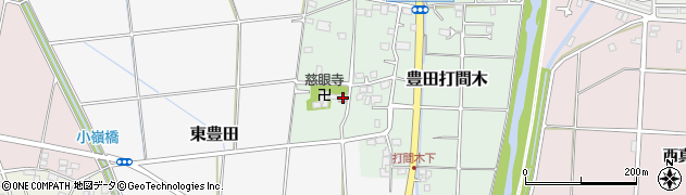 神奈川県平塚市豊田打間木421周辺の地図