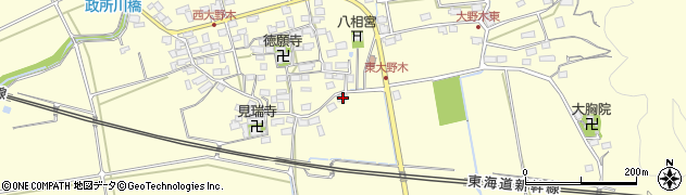 滋賀県米原市大野木1094周辺の地図