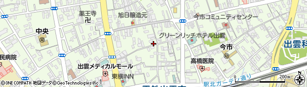 島根県出雲市今市町1365周辺の地図