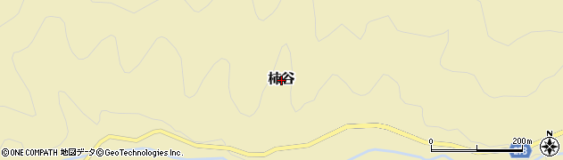 鳥取県三朝町（東伯郡）柿谷周辺の地図
