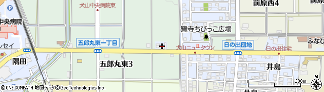 今井設備工業株式会社　本社周辺の地図