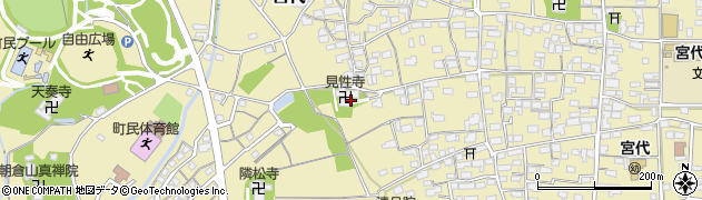 見性寺周辺の地図