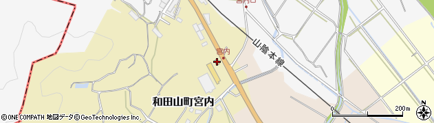 姫路三菱和田山店・クリーンカー和田山周辺の地図