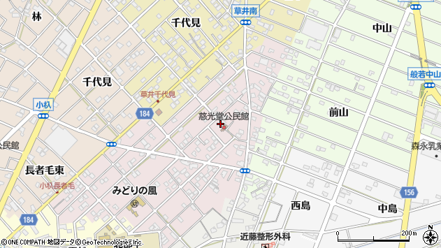 〒483-8401 愛知県江南市慈光堂町北の地図