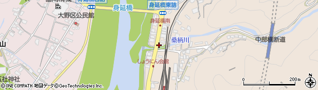 山交タクシー身延営業所周辺の地図