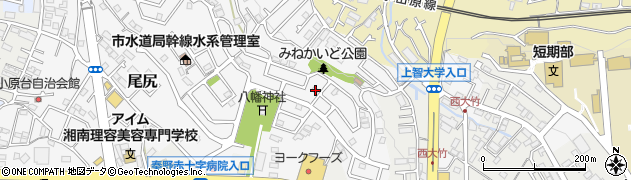神奈川県秦野市尾尻410周辺の地図