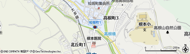 松坂町１周辺の地図