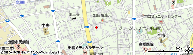 島根県出雲市今市町1323周辺の地図