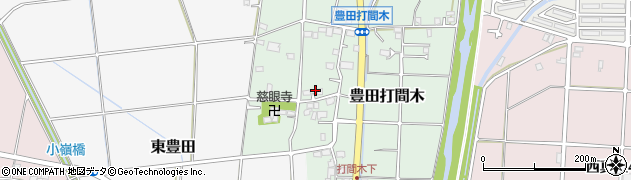 神奈川県平塚市豊田打間木589周辺の地図