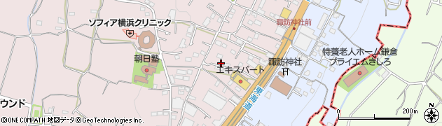 神奈川県横浜市戸塚区東俣野町974周辺の地図