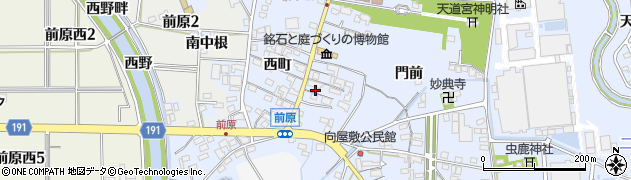 愛知県犬山市前原東町39周辺の地図