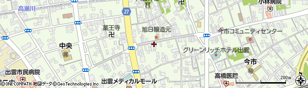 島根県出雲市今市町1333周辺の地図
