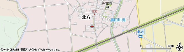 滋賀県米原市北方983周辺の地図