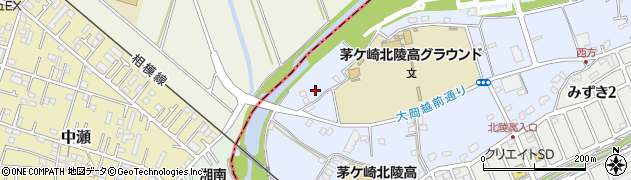 神奈川県茅ヶ崎市下寺尾597周辺の地図