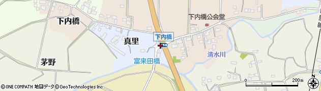 下内橋周辺の地図