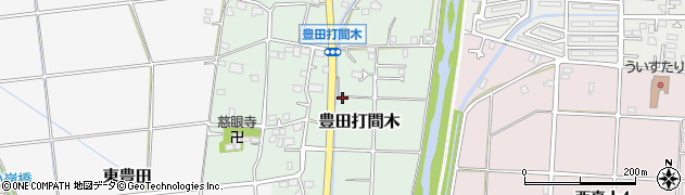 神奈川県平塚市豊田打間木周辺の地図
