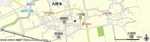 滋賀県米原市大野木1087周辺の地図
