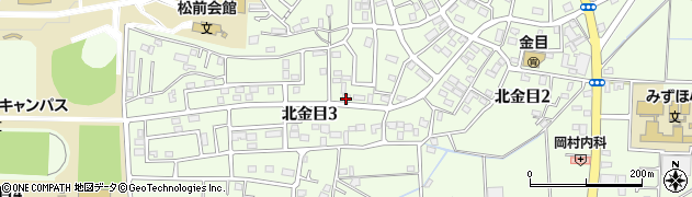 平塚市北金目3丁目15 レオネクストペレグリン駐車場 (45705)周辺の地図