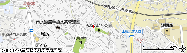 神奈川県秦野市尾尻393-13周辺の地図