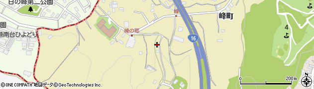 神奈川県横浜市磯子区峰町691周辺の地図