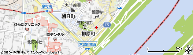 辰巳屋商店周辺の地図
