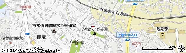 神奈川県秦野市尾尻395-8周辺の地図